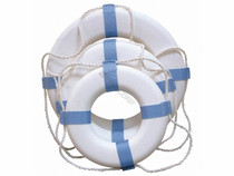 24" White Ring Buoy 24" White Ring Buoy