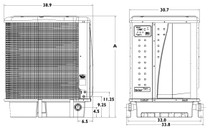 Pentair Ultratemp 140 Heat Pump 143K Btu 230V Almond 460934 (AZ & NV Customers Only)