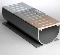 6' Tan 3" Water Hog Deck Drain 6' Tan 3" Water Hog Deck Drain