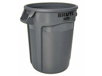 Rubbermaid Brute 55 Gal Gray Trash Can Only