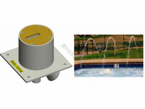 Precision Deckjet 5/16" Nozzle W/ Drain & Adapt