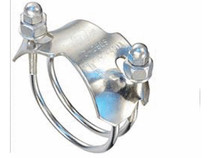 1.5" Clockwise Spiral Steel Counter Bolt Clamp