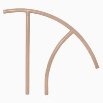30" Taupe Triton Return-To-Deck Handrail