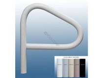 18" Gry Single Post Fig-4 Handrail 18" Gry Single Post Fig-4 Handrail