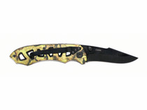 Knife 7.5" Camo Smooth