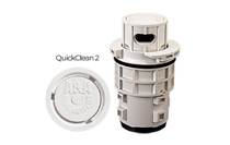 Blue Square Retro R360 QuikClean II Head - White Blue Square Retro R360 QuikClean II Head - White