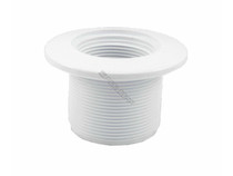 Return Wall Fitting, Hayward, 1-1/2"s, White