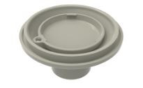 Color Match Pebble Top Floor Return - Light Gray