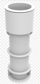 7" White Pebble Top Volleyball Pole Holder 7" White Pebble Top Volleyball Pole Holder