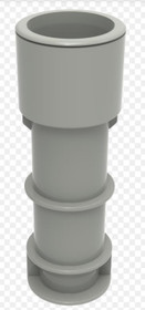 7" Lt Gry Pebble Top Volleyball Pole Holder 7" Lt Gry Pebble Top Volleyball Pole Holder