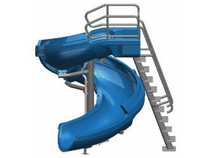 Blue Vortex Open Slide W/ Ladder