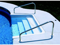 30" Ss Deck Mount Stair Rail 30" Ss Deck Mount Stair Rail