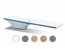 Silver Grey 6' Flyte Deck Board & Stand