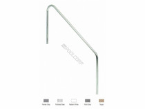 6' Ss Ss 2-Bend Deck-To-Stair Rail W/ 12" Ext