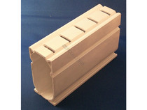 10' White Channel Drain