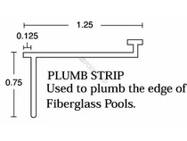 14/Bx 8' White Regular Form Plumb Strip 14/Bx 8' White Regular Form Plumb Strip