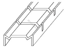 10' White Re-Cover Channel Drain 10' White Re-Cover Channel Drain