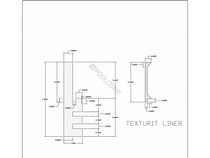 14/Bx 8' White Texturit Form