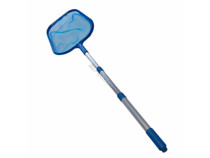 Pooline Leaf Skimmer w/ Three Way Telescopic Pole Pooline Leaf Skimmer w/ Three Way Telescopic Pole