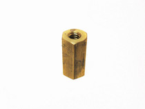 .25-20 Coarse Thread Brass Nut