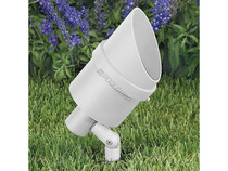 White Round Light W/ Shround