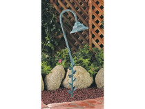 T3 Granite Hex Path Light W/ Ivy