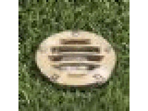 Brass Inground Light Brass W/ Louver