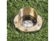 Brass Inground Light Brass W/ Shield