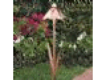 T3 8.5" Copper Petal Path Light