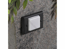 T3 Black Step Light Frosted Window T3 Black Step Light Frosted Window