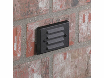 T3 Wtd Iron Step Light Louvered