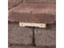 Bronze Rail And Brick 6" Light Led