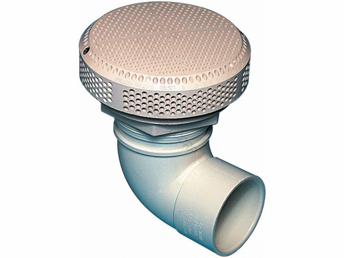 2" S 90^ Ell White