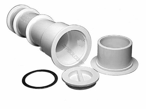White Volleyball Pole Holder Flange Only White Volleyball Pole Holder Flange Only