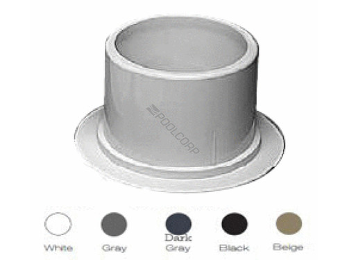 Beige Volleyball Pole Holder Flange Only Beige Volleyball Pole Holder Flange Only