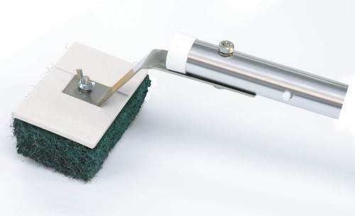 Oreq Tile Brush With Medium Scrub Pad Quick Clip - BR4002 Oreq Tile Brush With Medium Scrub Pad Quick Clip - BR4002