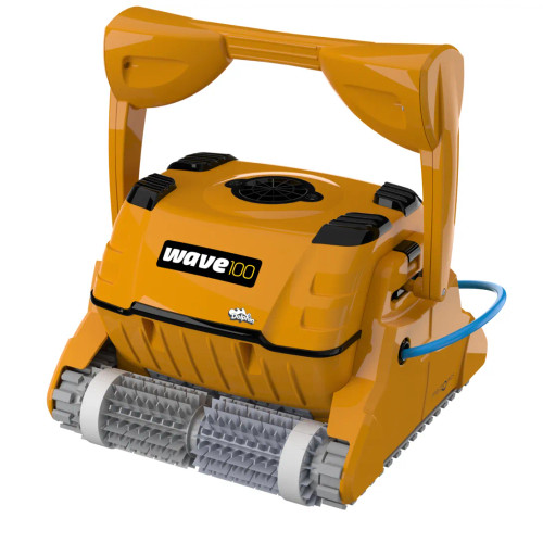 Maytronics Dolphin Wave 100 9999096X-USW Yellow Robotic Pool Cleaner 24 VDC Maytronics Dolphin Wave 100 9999096X-USW Yellow Robotic Pool Cleaner 24 VDC