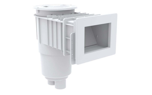 Aquastar Flow Star Skimmer with Narrow 9" Deep Throat for Vinyl - White Aquastar Flow Star Skimmer with Narrow 9" Deep Throat for Vinyl - White