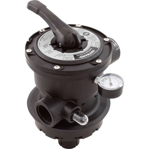 Hayward SP0714T 1 1/2" Black Vari-Flo Top Mount Multiport Valve Hayward SP0714T 1 1/2" Black Vari-Flo Top Mount Multiport Valve