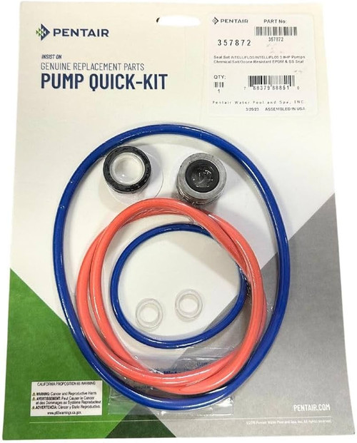 Pentair Intelliflo 357872 3 HP Seal Set Pentair Intelliflo 357872 3 HP Seal Set