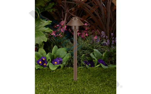 Vista Aluminum Path Light with Warm T3 LED Lamp 2.5W - 15.875" Rust (color) Vista Aluminum Path Light with Warm T3 LED Lamp 2.5W - 15.875" Rust (color)