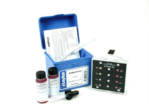 Taylor pH Phenol Red Test Kit K-1285-2 Taylor pH Phenol Red Test Kit K-1285-2