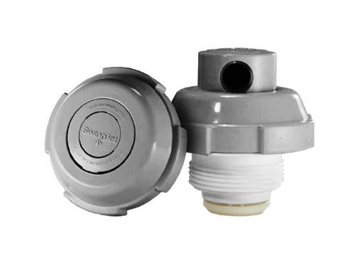 Paramount SwingJet Adjustable Oscillating Wall Jet (Light Gray)