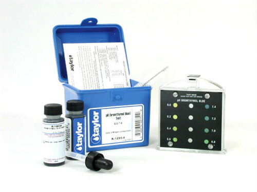 Taylor pH Bromthymol Blue Test Kit K-1285-4 Taylor pH Bromthymol Blue Test Kit K-1285-4