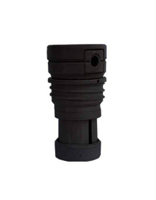 Caretaker Threaded High Flow Cleaning Head - Jet Black 4-9-414 Caretaker Threaded High Flow Cleaning Head - Jet Black 4-9-414