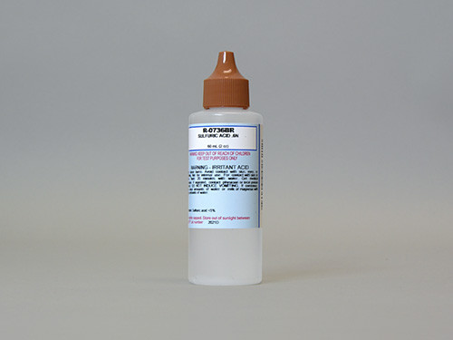 Taylor Sulfuric Acid .6N w/ Brown Cap 60ml #R-0736BR-C