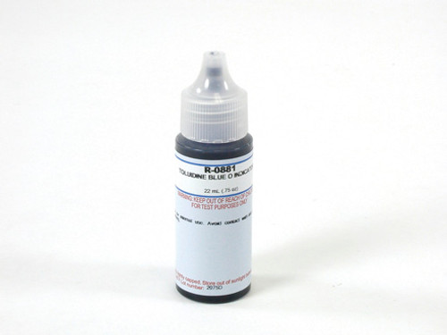 Taylor Toluidine Blue O Indicator 22ml #R-0881-A Taylor Toluidine Blue O Indicator 22ml #R-0881-A