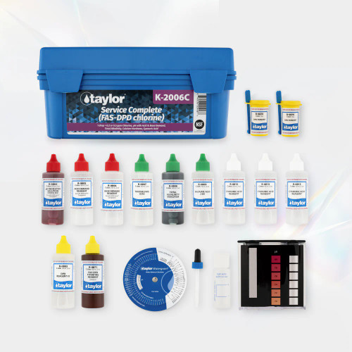 Taylor FAS DPD Test Kit Chlorine - SERVICE SIZE K-2006C