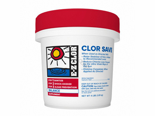 Clor Save Stabilizer in a 4 Lb. Container