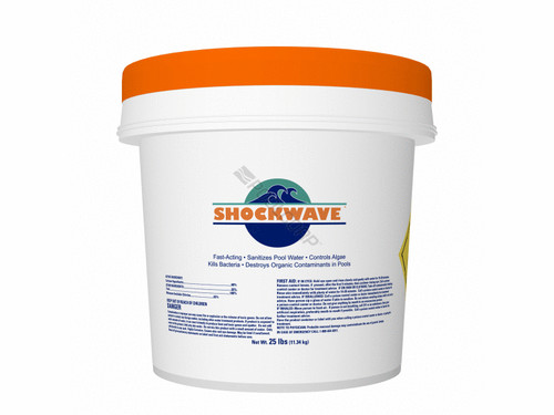 Shockwave Granular Calcium Hypochlorite in a 25 lb Pail Shockwave Granular Calcium Hypochlorite in a 25 lb Pail